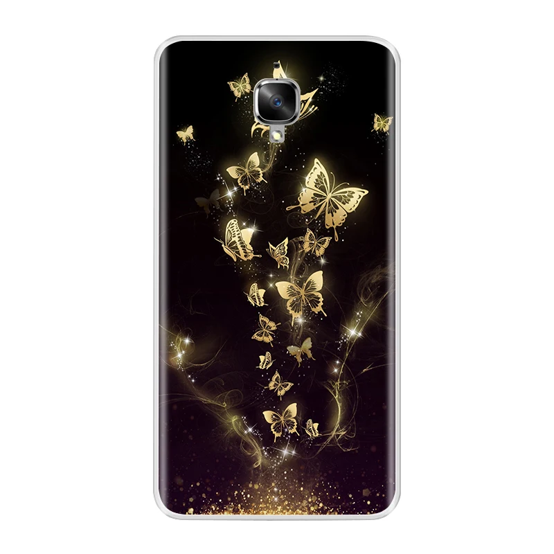 Чехол для OnePlus 3 мягкий силиконовый чехол из ТПУ с модным рисунком 3T накладка One Plus