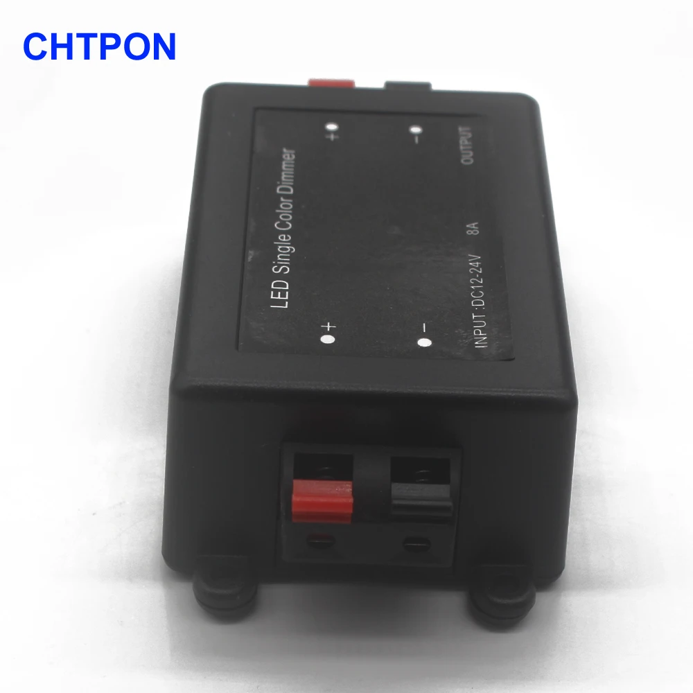 DC12V 24V 8A светодиодный одинарный Цвет диммер с радиочастотным пультом