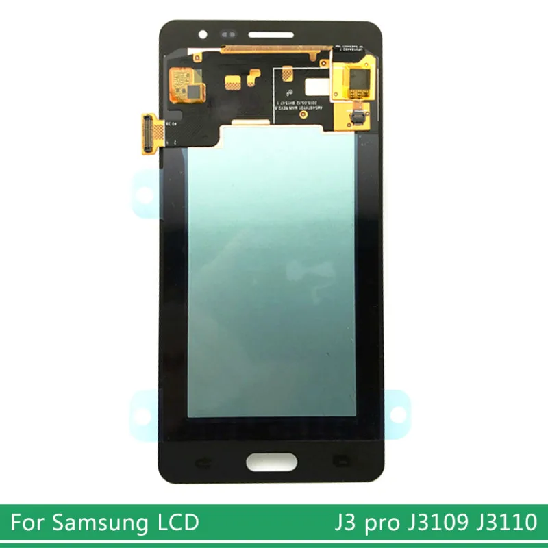 OLED ЖК дисплей для Samsung Galaxy J3 pro J3109 J3110 J3119 сенсорный дигитайзер экран яркая