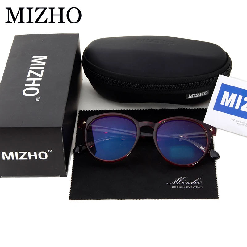 MIZHO фильтрации Blu Ray защищает зрение очки суперзвезды Для мужчин выглядеть по