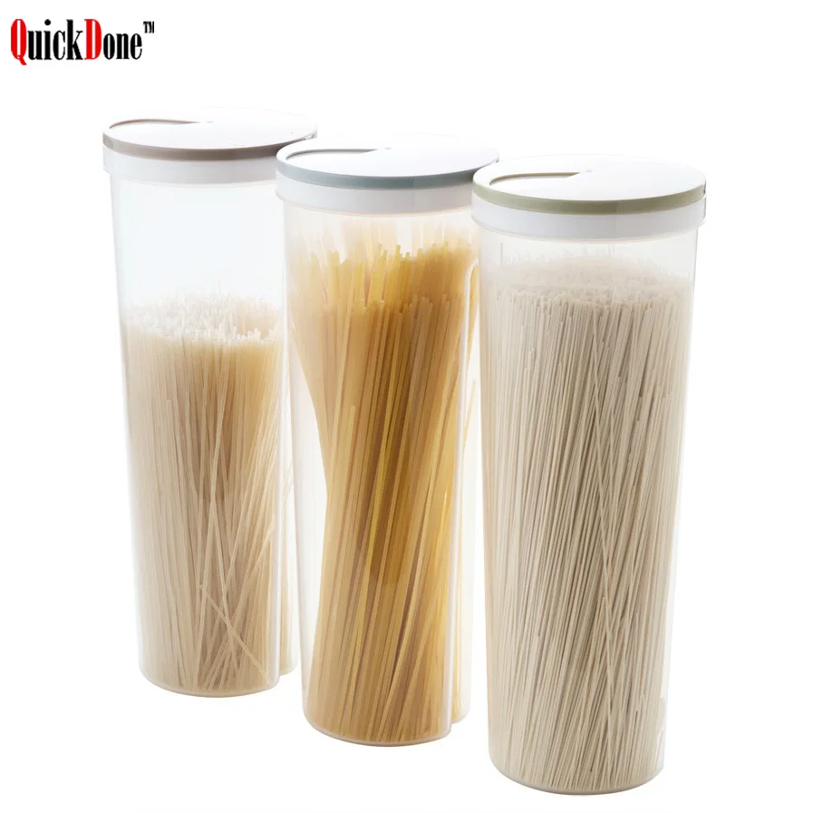 QuickDone многофункциональная коробка для спагетти зерновые бак хранения сохранение