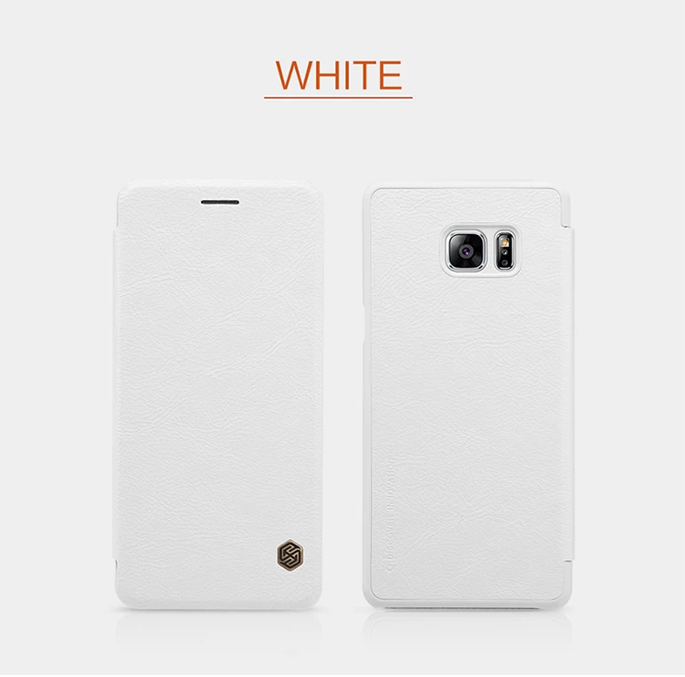 Nillkin для samsung Galaxy Note FE Fan Edition чехол Qin PU Флип кожаный чехол для Galaxy Note Fan Edition/Note FE чехол