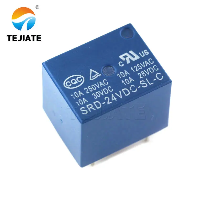 5PCS Relay SRD-03 09 24 12VDC-SL-C 5PINS 3V 9V 24V 12V High-quality | Электронные компоненты и принадлежности