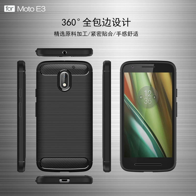For Motorola moto G5s G5 Plus Case Latest Hybrid Slim Carbon Fiber Texture Brushed Soft TPU Silicone G6 G4 Play Cover Caus |