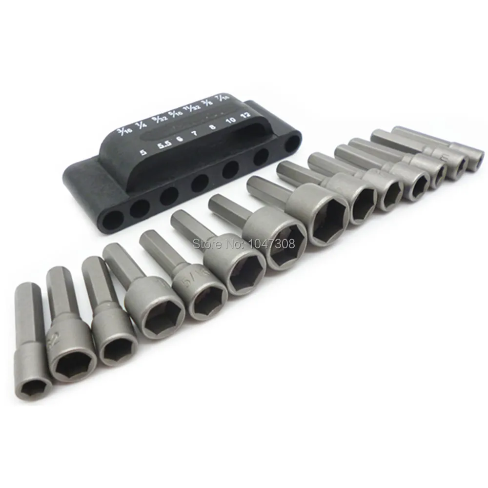 Набор гаечных ключей 14 шт. двойные метрические и стандартные SAE 1/4 дюйма