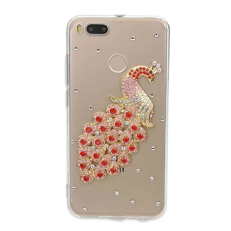 Чехол для телефона с кристаллами Xiaomi Mi 8 lite 9 SE F1 5 5S A1 A2 6 Redmi S2 5A Plus Note 4 4X 4A Pro Prime Max Mix
