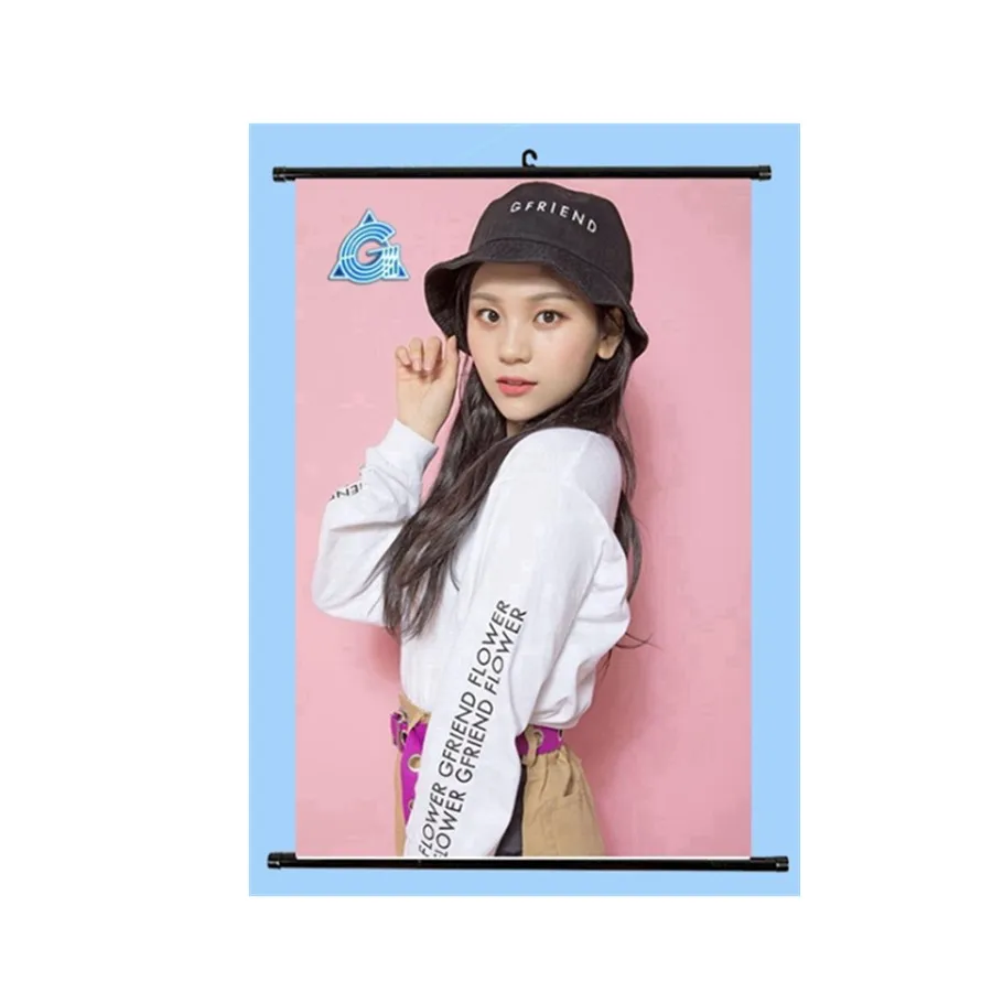 7 Kpop Gfriend членов повесить плакат вы Rin грех B мини прокрутки фотоальбом мкм J Ын ха дома любители украшения подарок - Цвет: 7