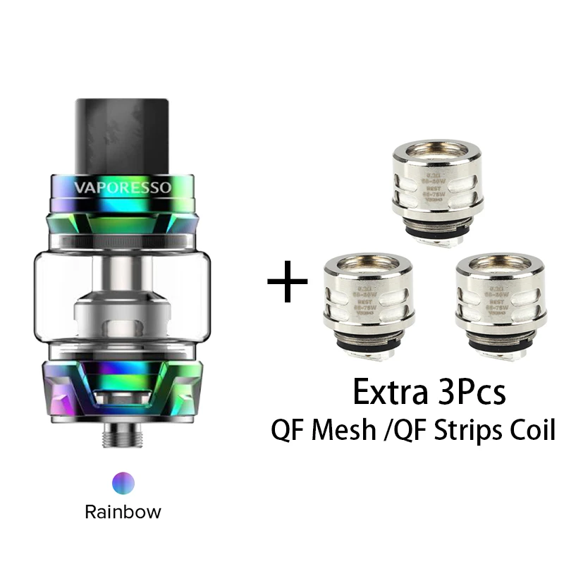 Rainbow Испаритель Vaporesso SKRR-S испаритель 8 мл электронная сигарета распылитель для роскошной коробки мод испаритель VS Vaporesso SKRR танк - Цвет: Rainbow