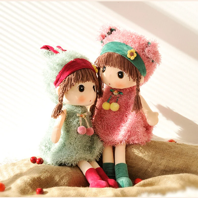 40cm/60cm Cute Mayfair Girl Plush Dolls Beautiful Stuffed Doll Kids Toys for Children Girls Christmas Valentine's Gifts | Игрушки и