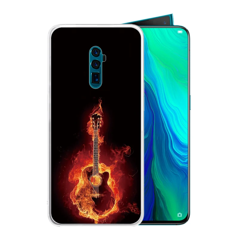 Мягкий силиконовый прозрачный чехол из ТПУ для OPPO Reno 10x zoom Reno2 F 2 Z R17 R15 R11 Plus 9S R15X Ace K5