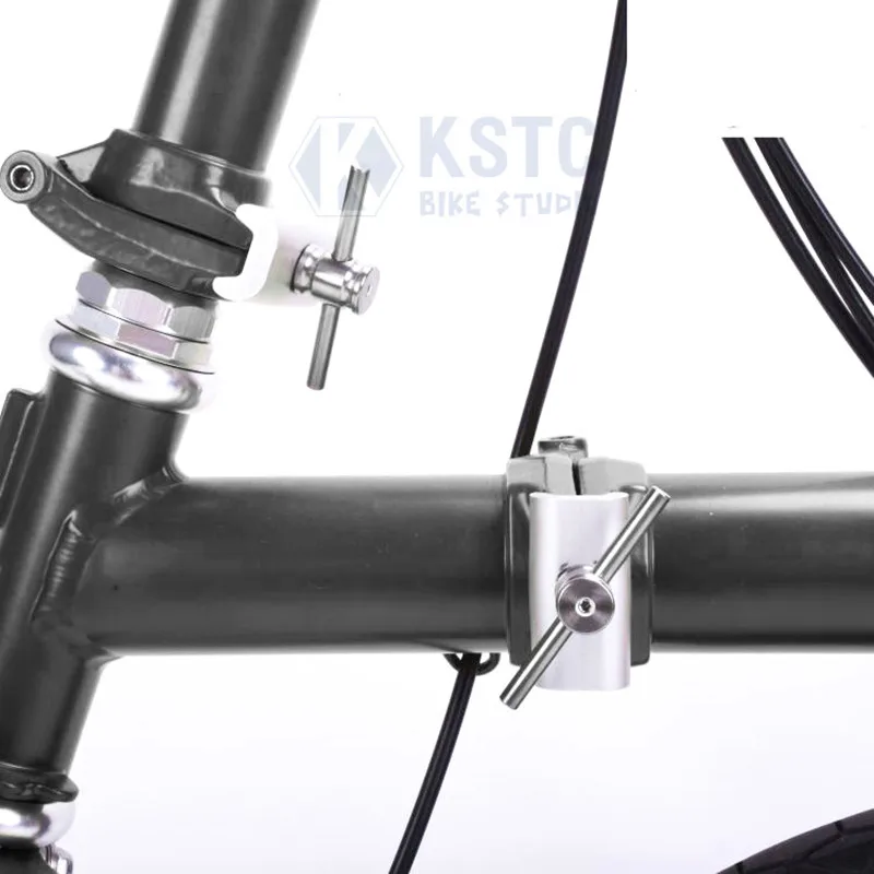 Складная титановая ручка винта для велосипеда brompton frame передняя вилка гаечный