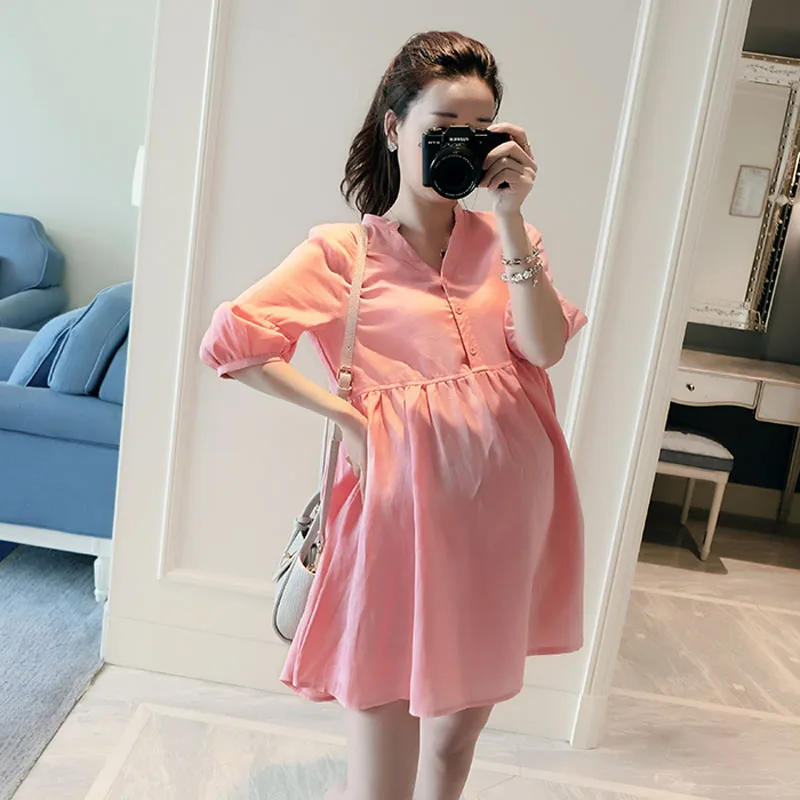 Кукла платье для беременных летние платья женщин одежда Vestidos будущих мам Одежда