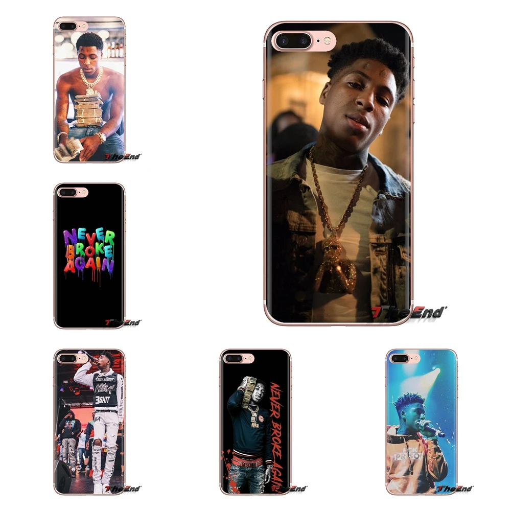 Youngboy никогда не сломал снова для iPod Touch Apple iPhone 4 4S 5 5S SE 5C 6 6S 7 8 X XR XS Plus MAX мягкие