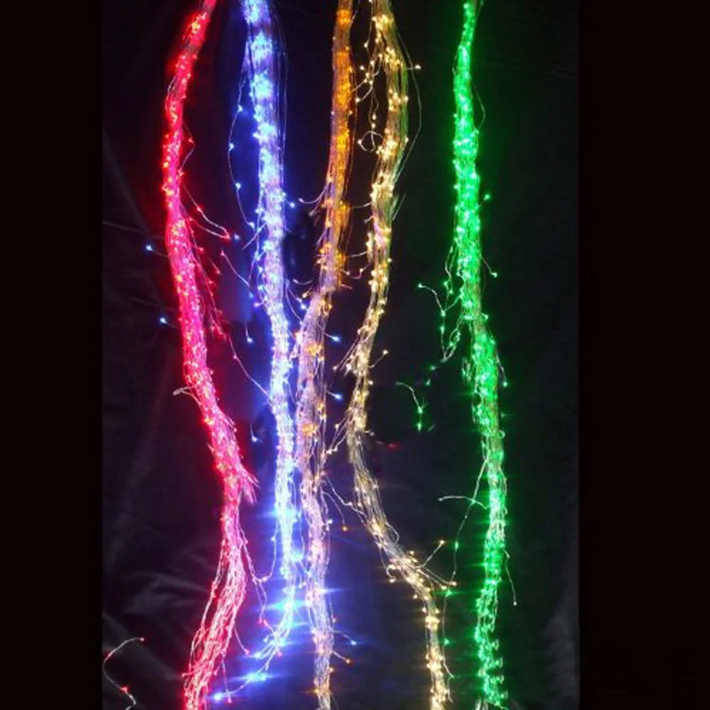 2 М 360 СВЕТОДИОДНЫЕ Строки Свет Медной Проволоки Рождество Лозы Дерево Фея Света
