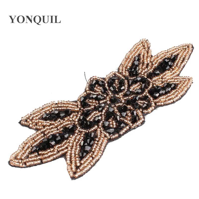 6*15 см аппликация Пришивание свадебных платьев ручной работы пояс со стразами