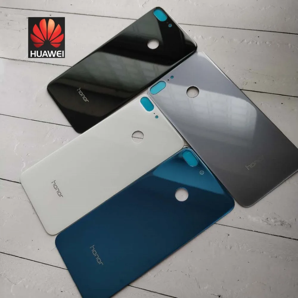 Оригинальная стеклянная крышка батареи для HUAWEI Honor 9 Lite задняя дверь Замена