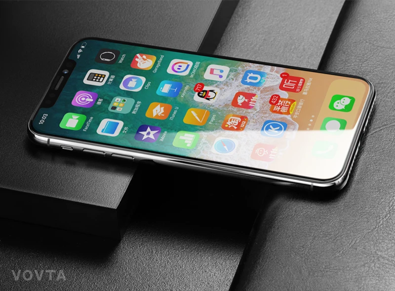 Защитное стекло VOVTA для iPhone 7, протектор экрана iPhone 8, Xr, Xs, Xs, макс. закаленное стекло на iPhone X, 6, 6s, 7, 8 Plus, Xs, стекло