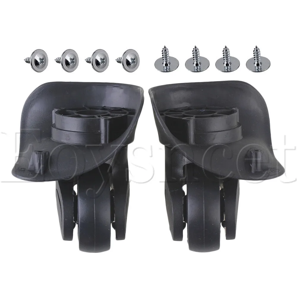 1 пара Пластиковые Поворотные колесики для чемодана 96x93x48 мм|swivel wheel|wheel swivelwheels wheel |