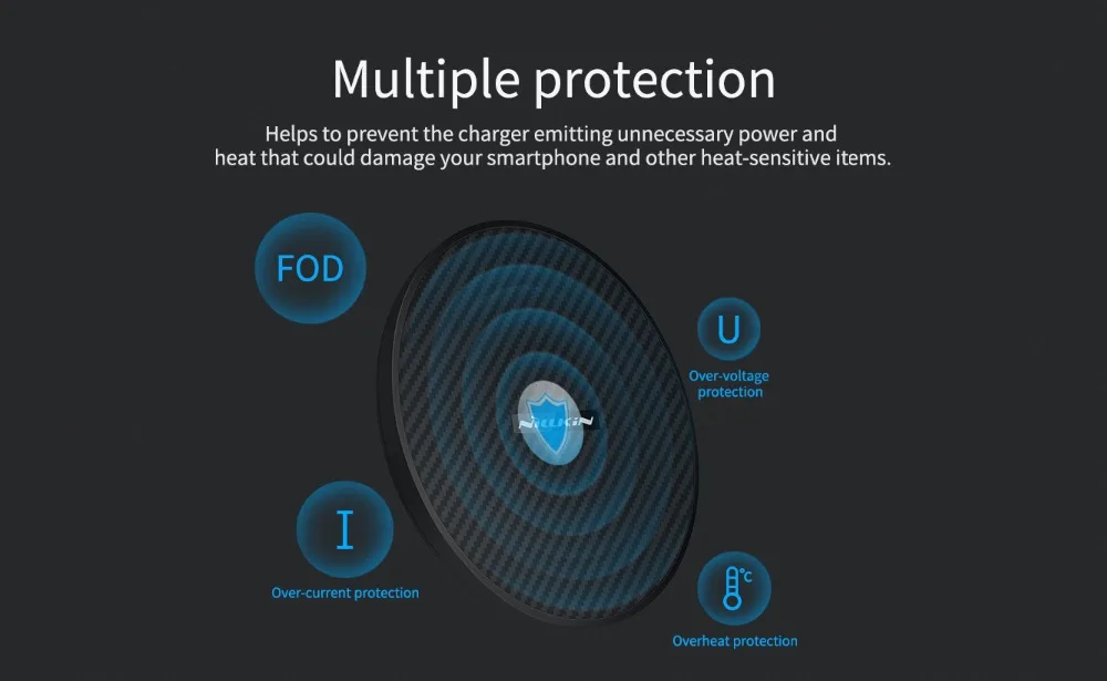 Nillkin PowerFlash Беспроводное зарядное устройство для iPhone XS Max XR X 7 5 W 10W 15W Быстрое Qi Samsung