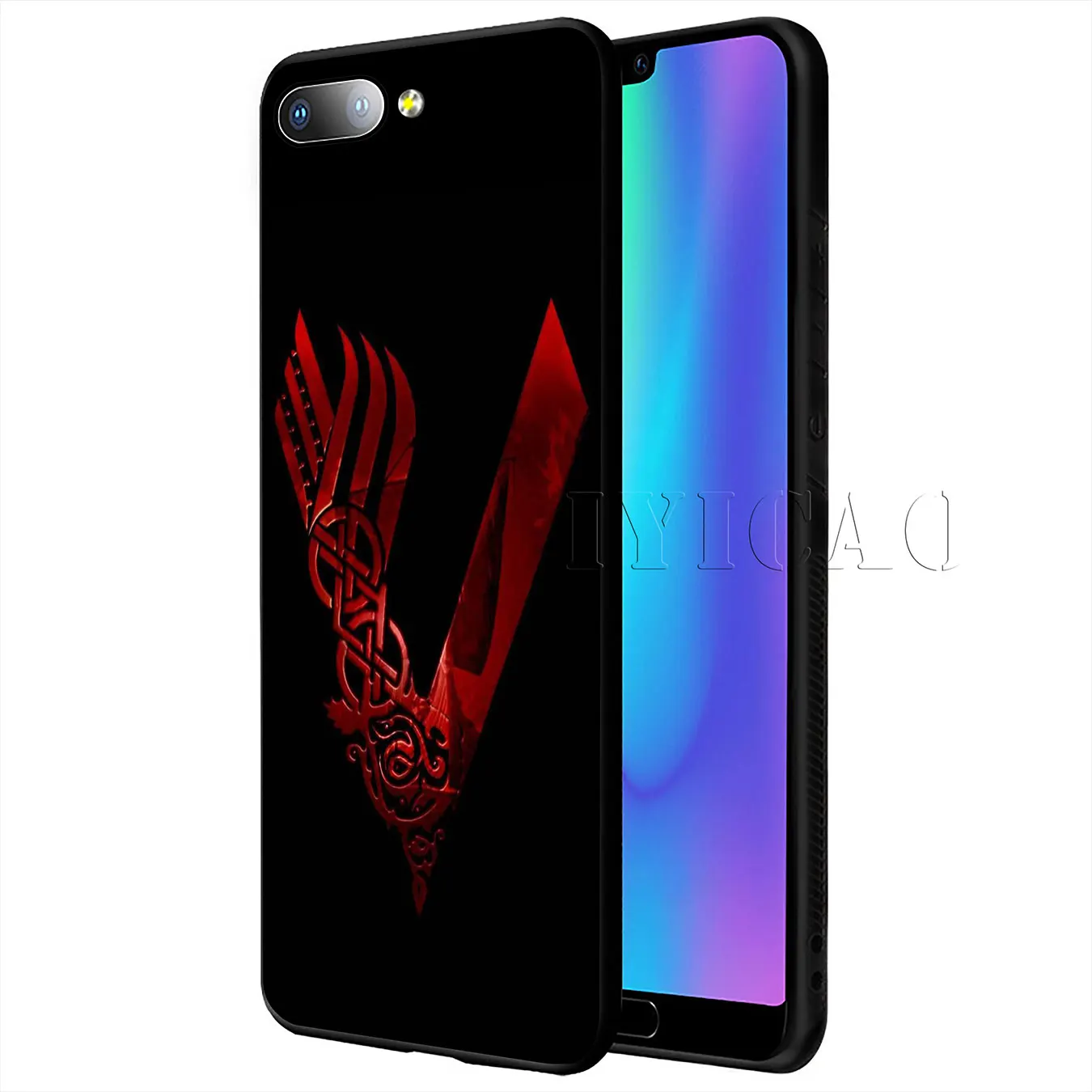 IYICAO Vikings серия Милый Мягкий силиконовый чехол для телефона Huawei Y9 Y7 Y6 Prime 2019 Honor 20 8C 8X