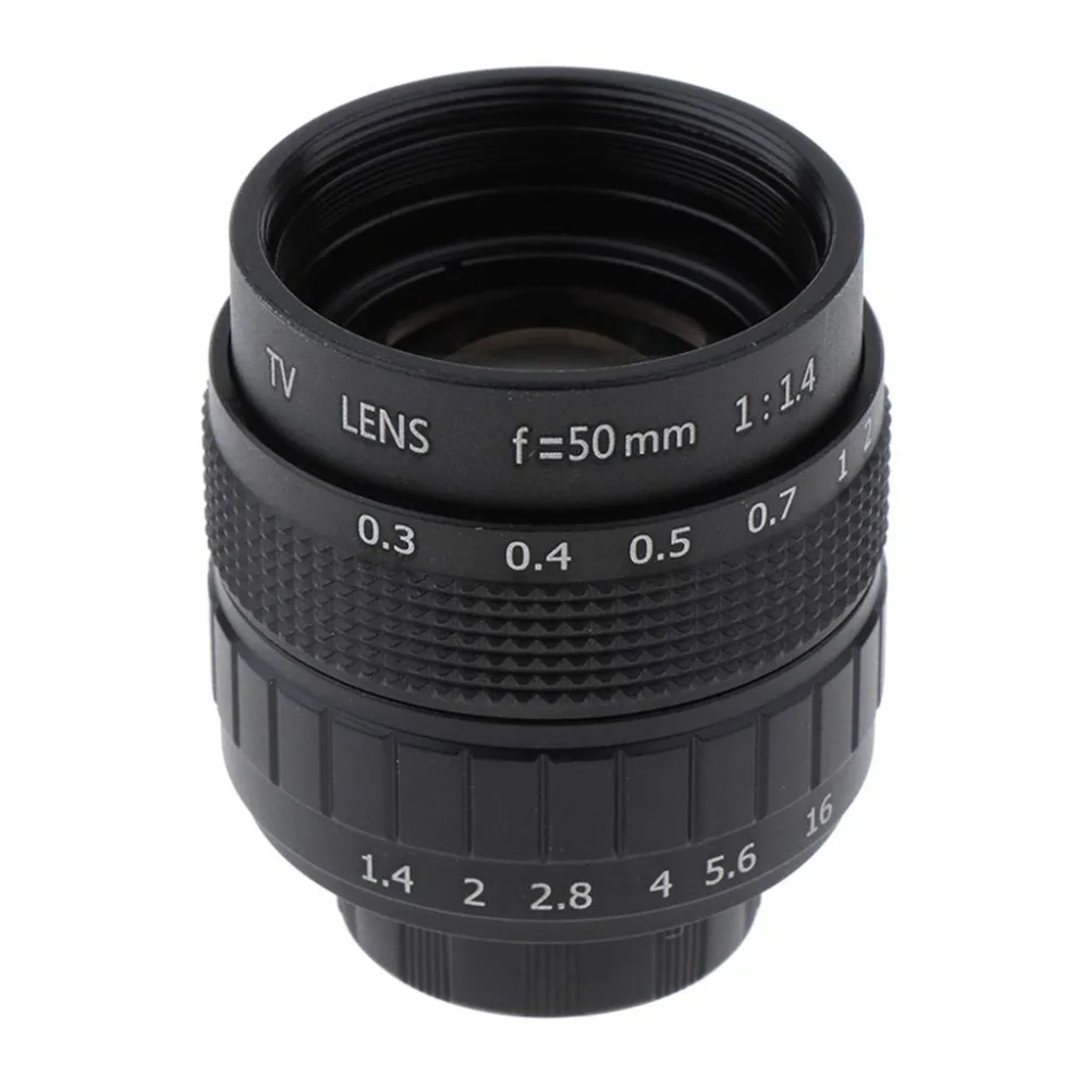 50 мм F1.4 CC ТВ фильм Объектив C крепление для Kodak S 1 YI M1 APS беззеркальных цифровой