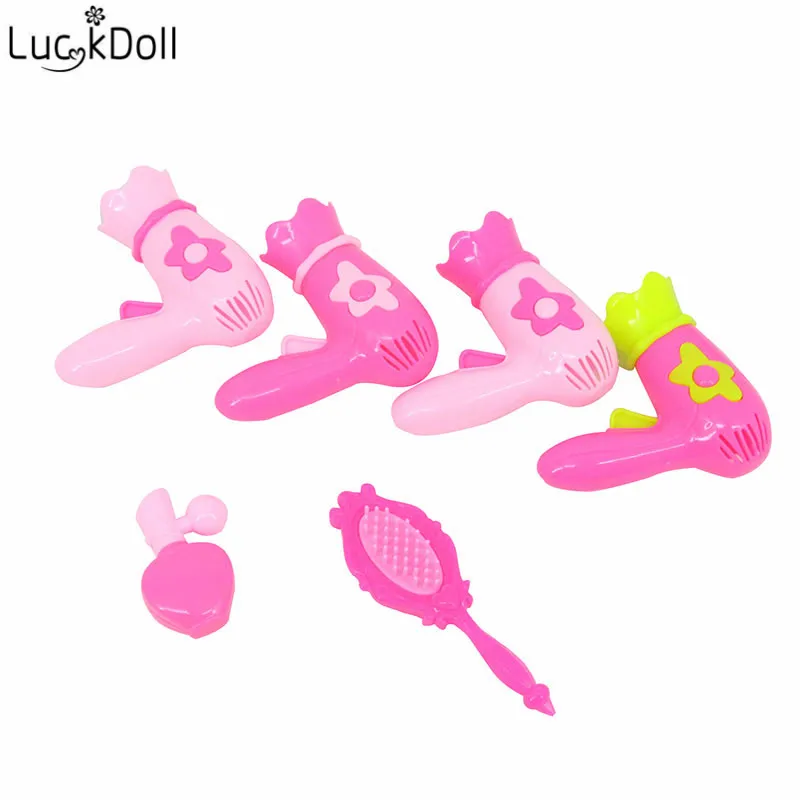Luckdoll новые аксессуары для куклы парикмахерские инструменты для создания объема косметика и другие подходящие для 18-дюймовые американская кукла игрушка, подарок на праздник