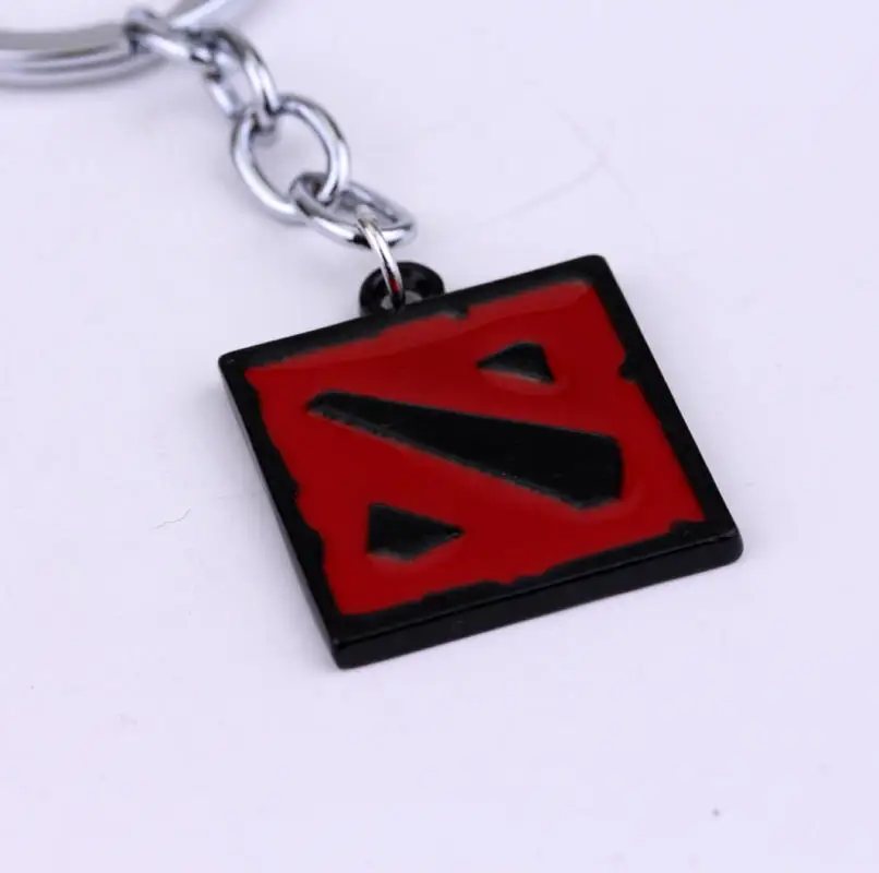 MQCHUN DOTA 2 логотип Стиль металлическая ий Брелок с подвеской для ключей брелок dota2