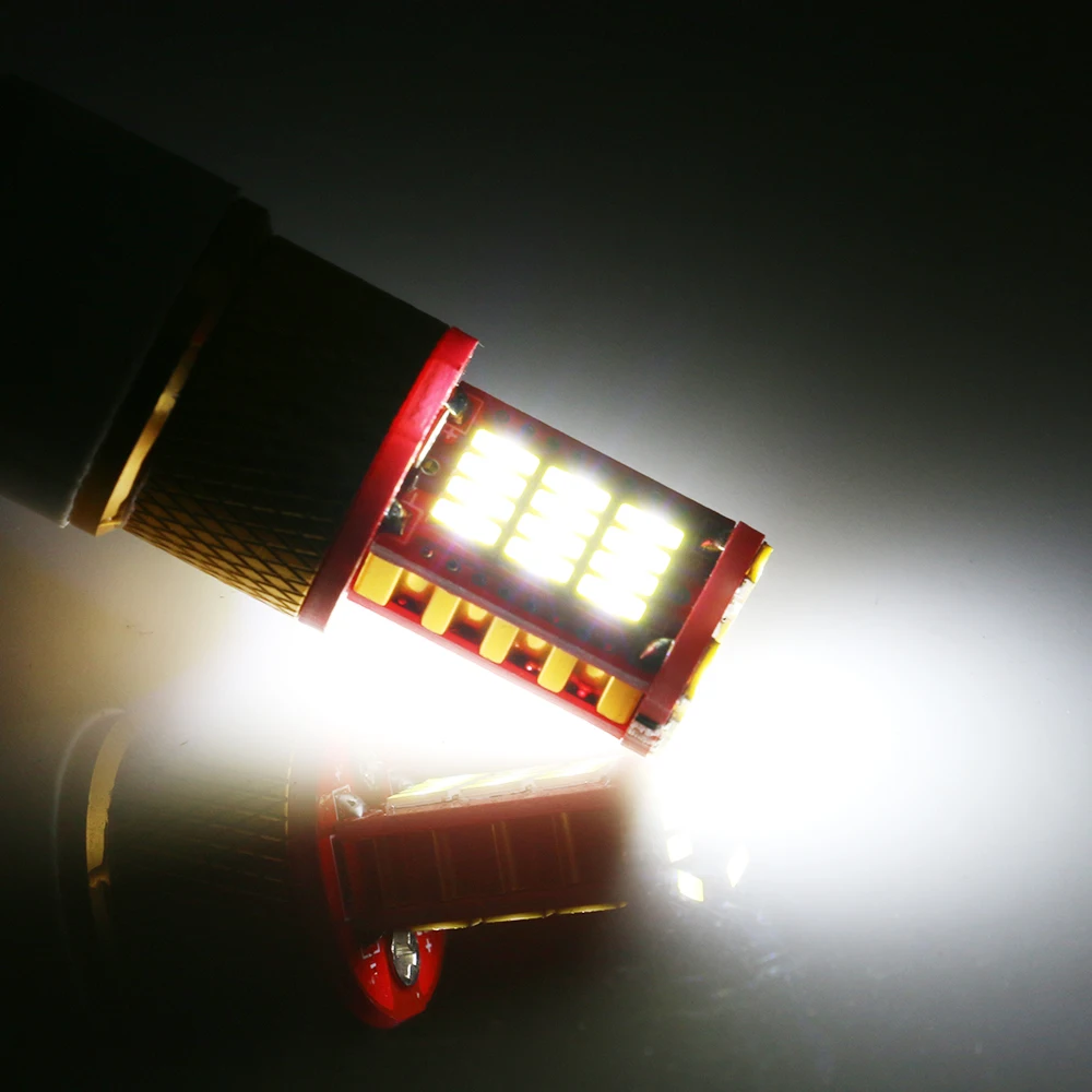 2xhigh Bright T20 7443 580 27LED Cree Chip SMD4014 Поворотная стоп-лампа Тормозная Светодиодная лампа