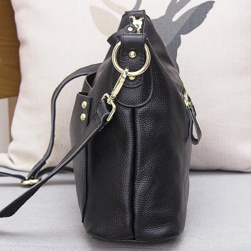 2018 Простой Досуг мать сумка Для женщин сумки 100% натуральная кожа женский на плечо