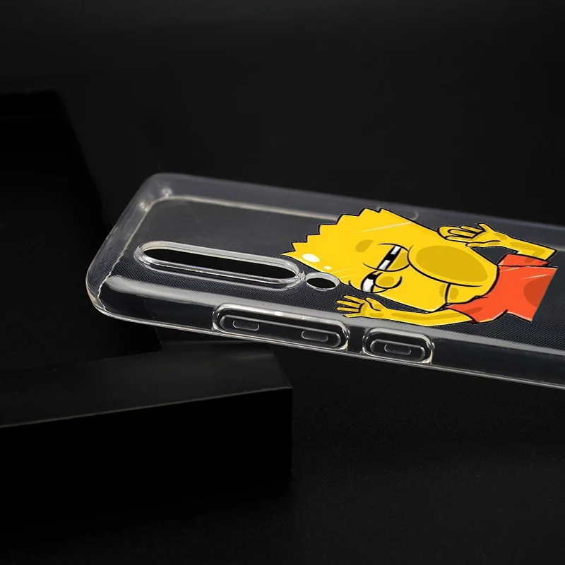 Горячая Симпсоны силиконовый чехол для Xiaomi Pocophone F1 9T 9 9SE 8 A2 Lite A1 A2 Mix3 Redmi K20 7A Note 4 4X5 6 7 Pro S2 крышка