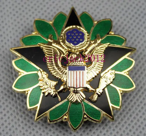 US ARMY DOD GENERAL STAFF OFFICER RANK INSIGNIA MEDAL BADGE PIN | Спорт и развлечения