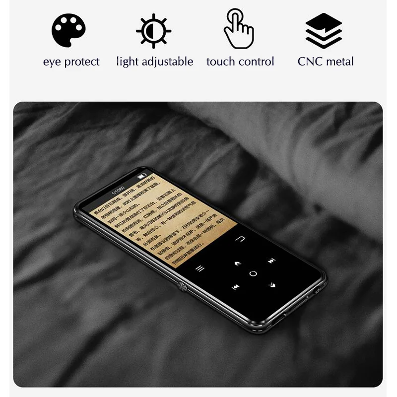 Mechen S2 ЧПУ без потерь MP4 плеер 2,4 дюймов Экран видео Hi-Fi bluetooth MP4 музыкальный плеер с динамиком FM радио Запись OTG
