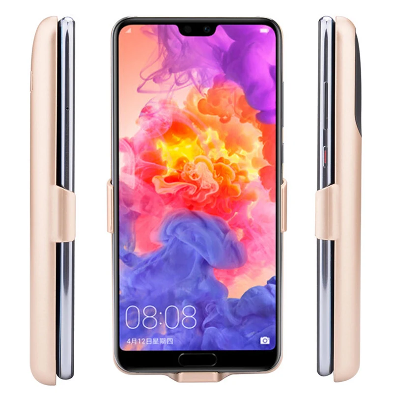 6000 мАч для huawei P20 Pro Чехол аккумулятора подставка смартфона зарядное устройство