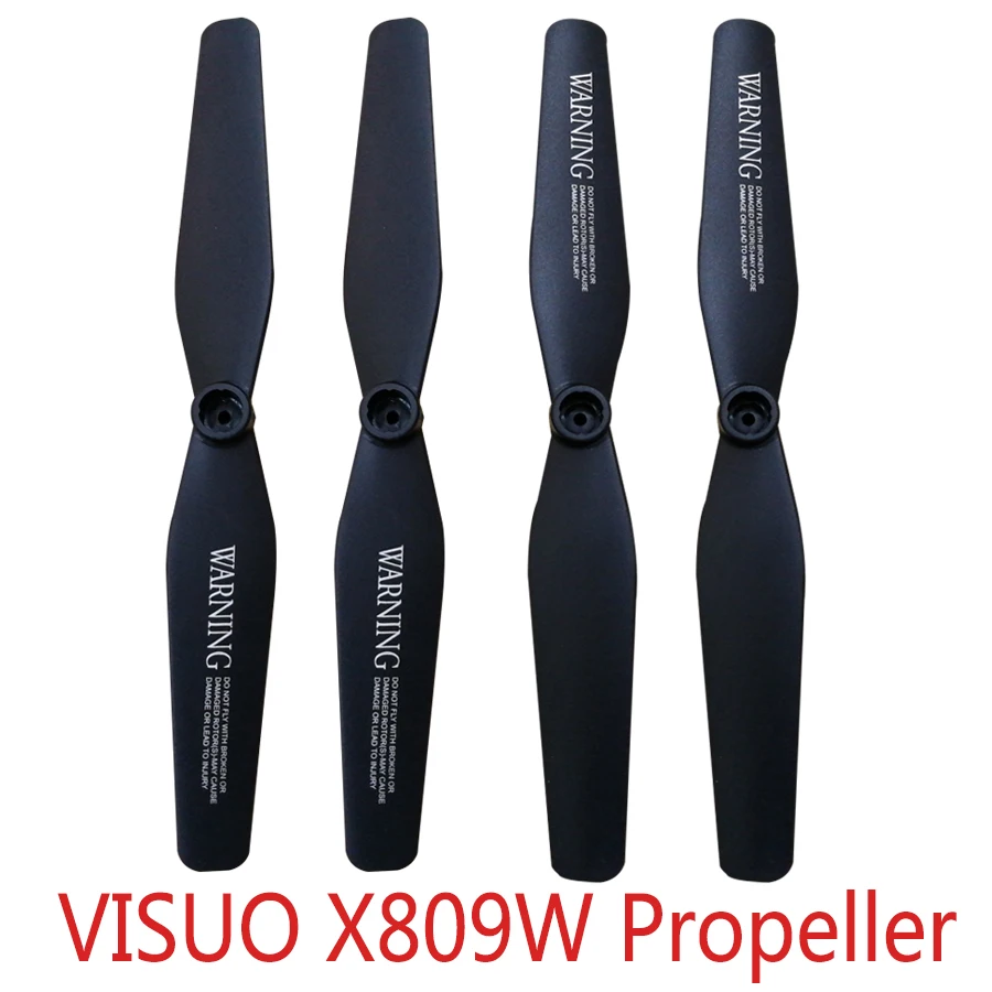 4 шт. Лопасти пропеллера для Visuo Xs809 Xs809w Xs809hw запасные части основное лезвие