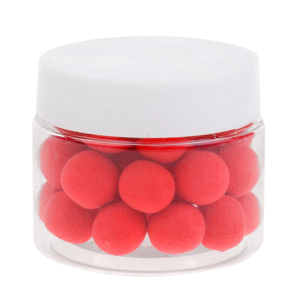 1 коробка всплывающая рыболовная приманка с запахом плавающие бусины наживка для