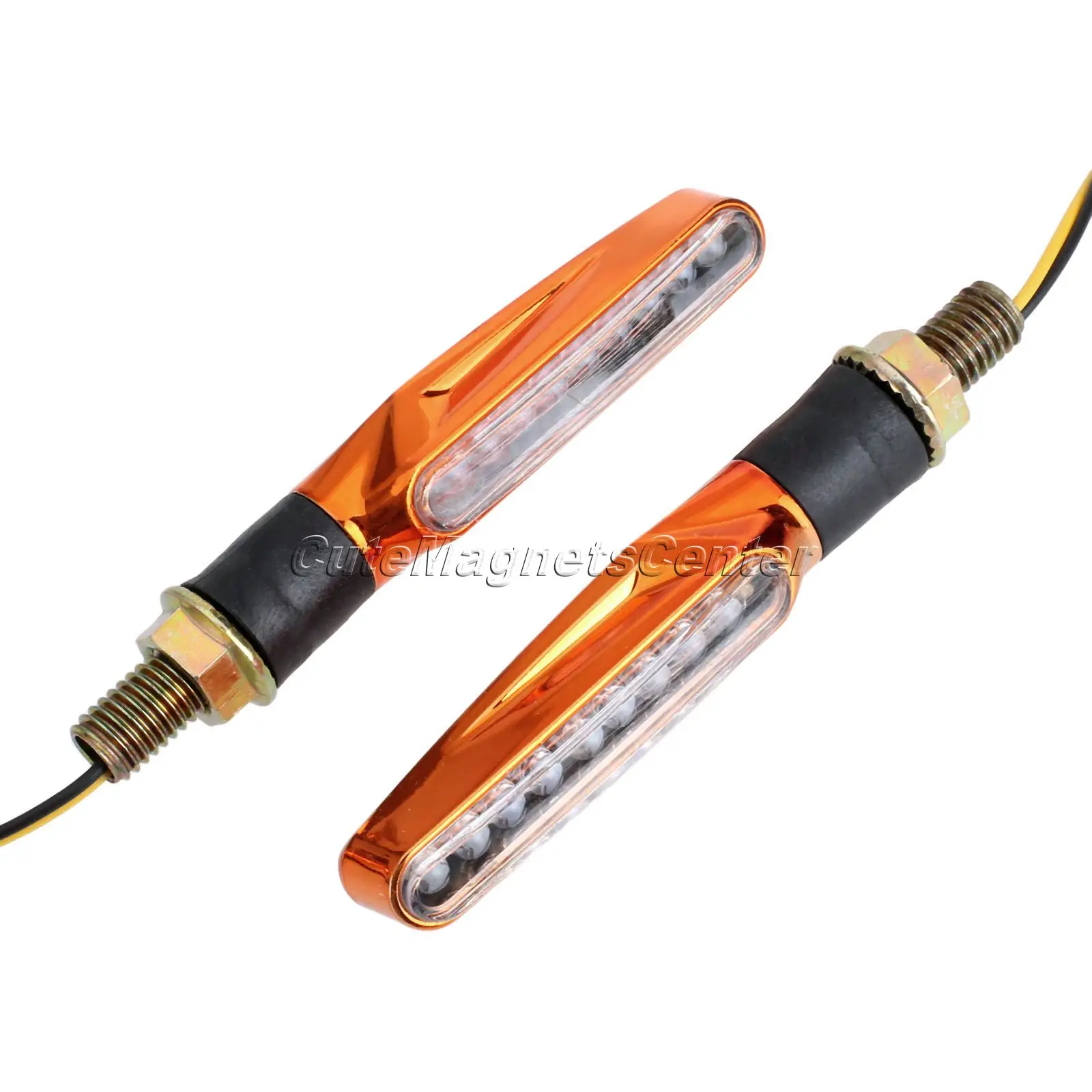 2 шт. светодиодный указатель поворота Янтарный светильник мигалка Многоцветный