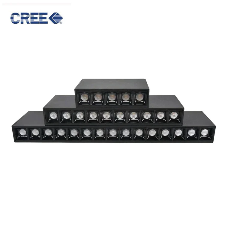 Антибликовый Triac 0-10 В DALI с регулируемой яркостью 10 Вт 20 30 cob LED линейный
