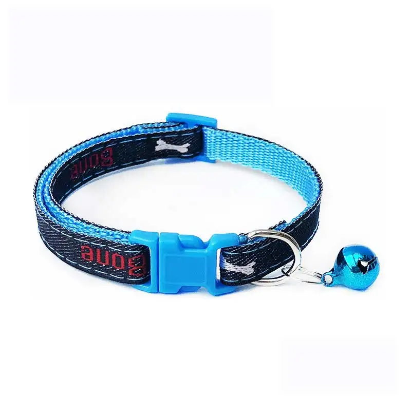 Джинсовое ожерелье для домашних животных ошейник Kitty Katten Halsband Collier Chat Coleira Gato