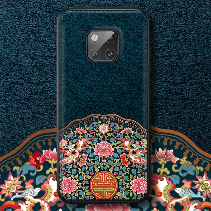 Роскошный чехол IIOZO из мягкой кожи для Huawei Mate 20 Pro Mate10 Mate20 X P10 30pro традиционный