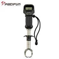 piscifun electronic fishing gripper tackle waterproof digital scale stainless steel clip fish grabber pliers holder no battery