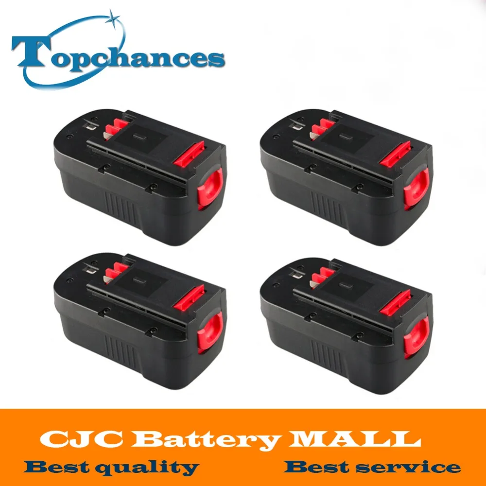 Сменный аккумулятор для электроинструмента Black & Decker HPB18 244760 00 A1718 A18 2000 мАч 4