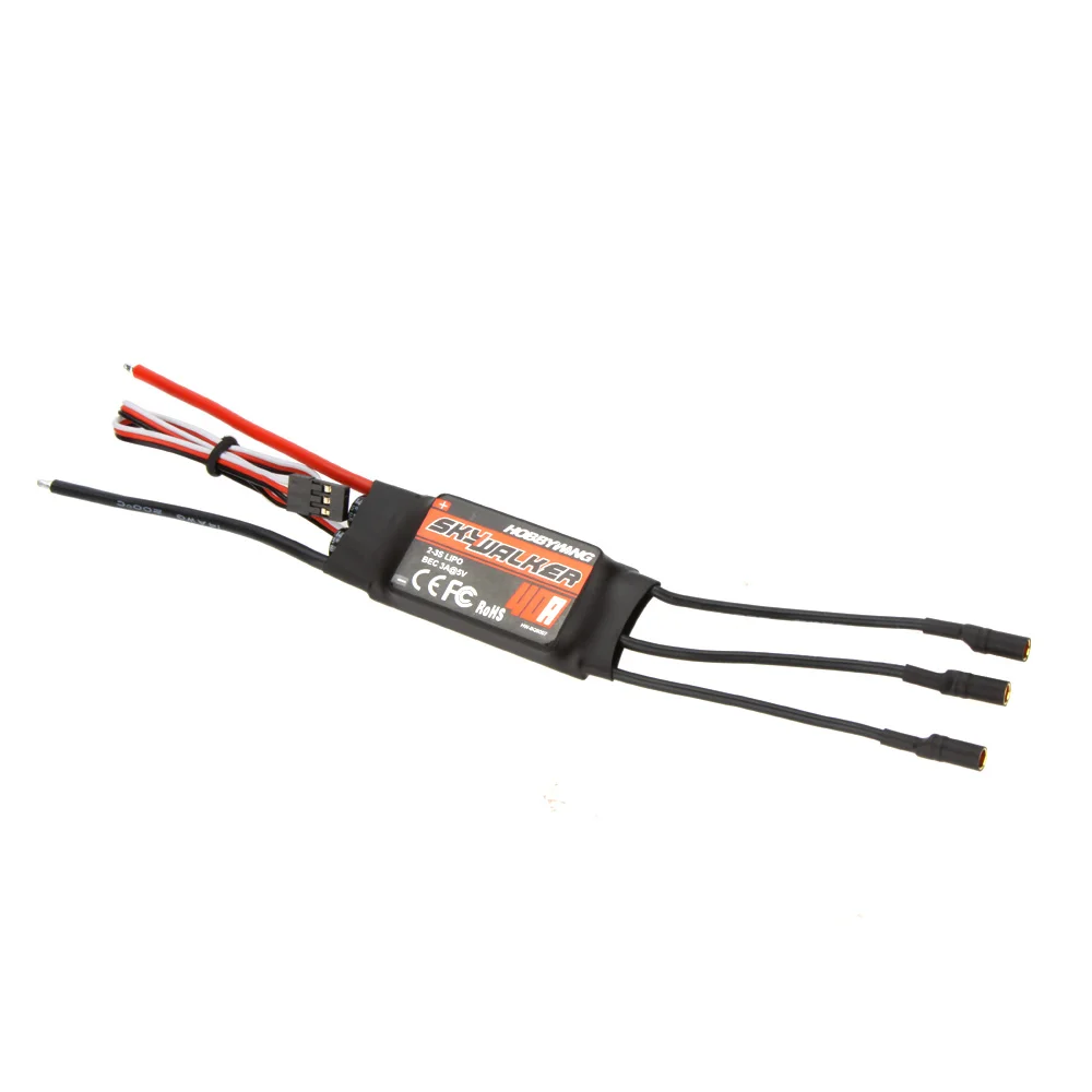 Горячая продажа оригинальный SkyWalker 40A бесщеточный ESC контроллер скорости с BEC|esc for