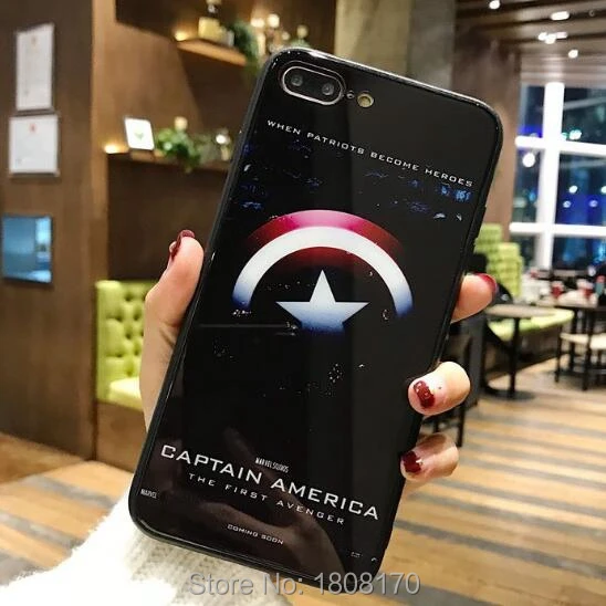 Чехол из закаленного стекла C Ku для Iphone X 8 7 6 6S Plus Модный чехол задней панели