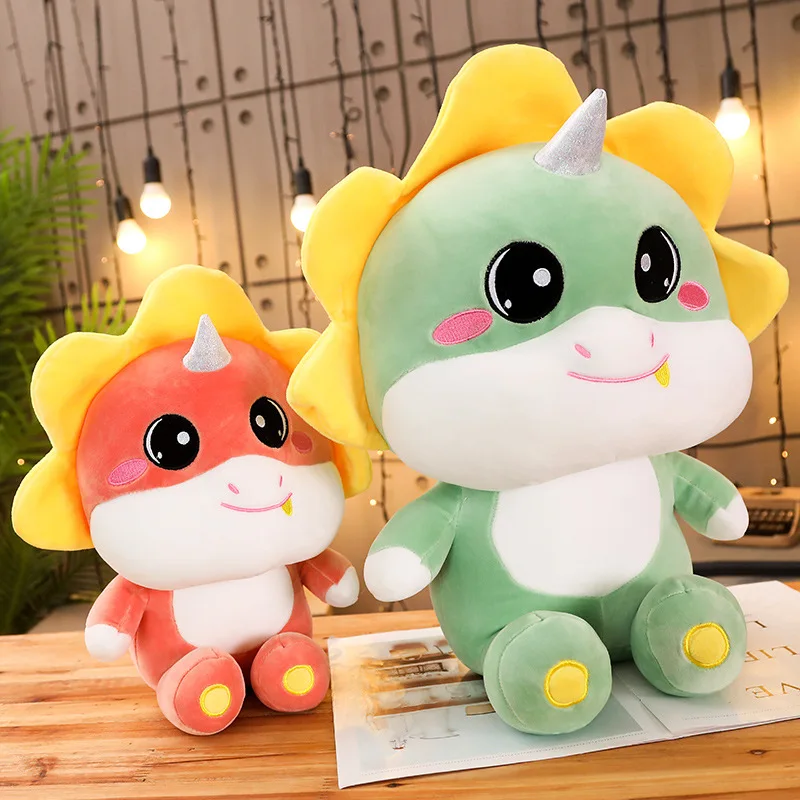 

High quality 35-70cm cute Dinosaur doll plush toy baby toys to send children birthday gifts Christmas gifts to accompany