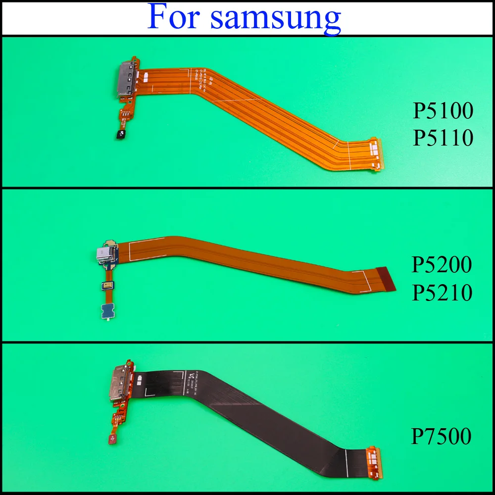 USB зарядное устройство YuXi гибкий кабель для SAMSUNG Galaxy Tab 2 10 1 P5100 P5110 P5200 P7500 замена usb