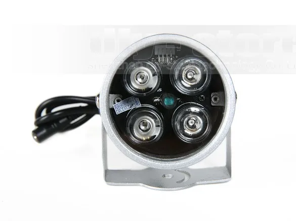 DIYSECUR инфракрасный светильник ночного видения 4 светодиода 50 м для IP CCTV CCD