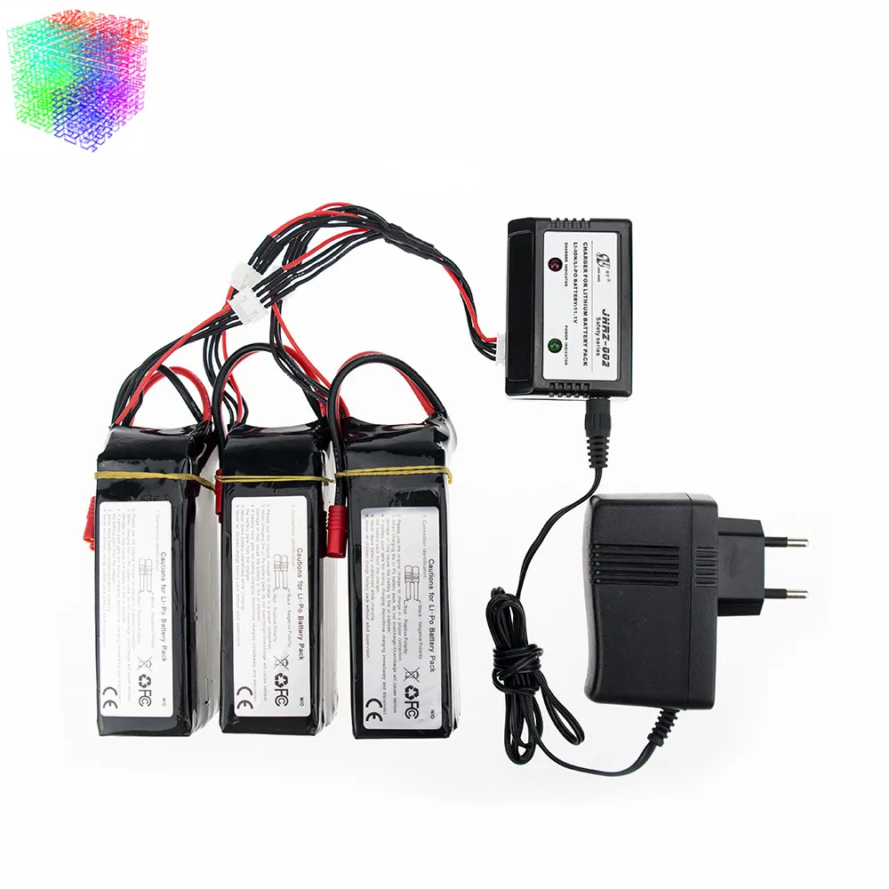Walkera QR X350 PRO Lipo battery 2 или 3 шт. и зарядное устройство с кабелем 11 1 В 5200 мАч 3S 15C RC Drone