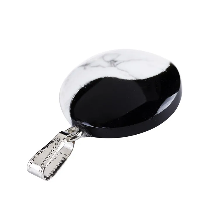 2018 bestselling top quality natural stone Tai Chi Yin Yang Charm pendants for jewelry making 1pcs/lot Wholesale free shipping | Украшения