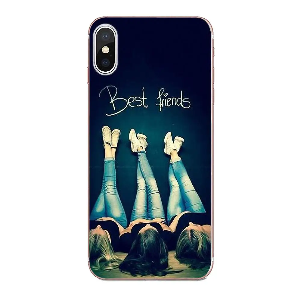 Мягкие чехлы для мобильных телефонов Best Friend Bff Huawei P7 Honor 4C 5A 5C 5X 6 6C 6A 6X 7 7X 8 9 V8 V10 Y3II Y5II