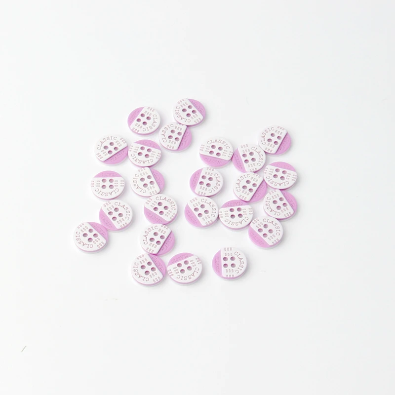 800 шт. Детские полимерные пуговицы с 4 отверстиями 12 5 мм | Дом и сад